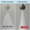 thumbnail image 7 of Delta 55884 Proclean 1.75 GPM Multi Function Hand Shower - Lumicoat Champagne Bronze, 7 of 7
