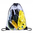 thumbnail image 1 of Drawstring Backpack Portable Drawstring Bag Toiletry Storage Bag for Travel, 1 of 10