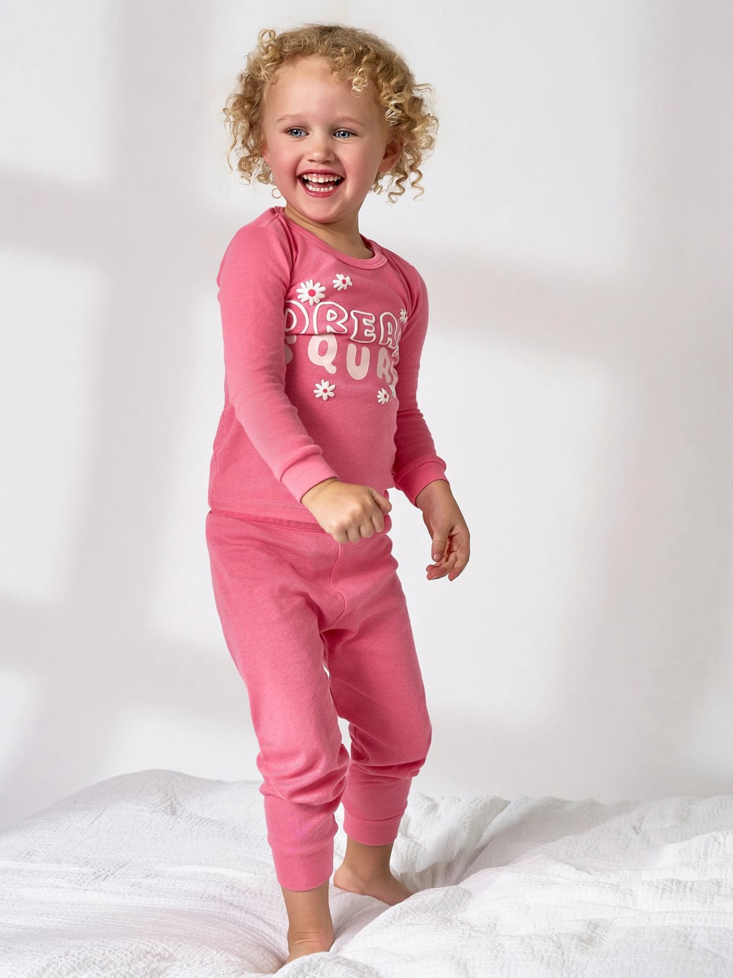 Gerber Toddler Neutral Tight Fitting Pajama Set, 4-Piece, Sizes 12 Months - 5T