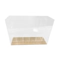 thumbnail image 3 of Dispensador de tarjetas, almacenamiento para dispensador, escritorio que ahorra espacio para tarjetas coleccionables/deportivas, caja de refuerzo acrílica 6 ranuras, 3 of 10