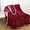 Wine Red, variant on Electric Heated Throw Blanket, 50" x 60" Heating Blanket for Bedding, Ultra Soft Flannel with 6 Heating Levels & 3 Hours Auto Off, Machine Washable,Violet Grey