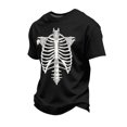 thumbnail image 3 of LWavelet Shirts for Men Graphic Tees Casual Short Sleeve Crew Neck T-Shirt Halloween Outdoor Athletic Workout Tees, 3 of 4