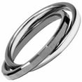 thumbnail image 1 of Double Banded PVD Coated Tungsten and Stainless Steel Ring, 1 of 1