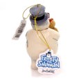 thumbnail image 2 of Jim Shore Frosty The Snowman And Karen Polyresin Ornament Pipe 4058193, 2 of 2