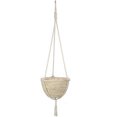 thumbnail image 2 of Cheer.US Straw Rope Hanging Planter Baskets Flower Pot Holder Containers | Hanging Pots for Indoor Plants | Hanging Basket for Rustic Home Decor | Woven Basket for Plant Wall Decor&nbsp;, 2 of 6