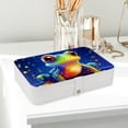 thumbnail image 6 of Frog PU Leather Jewelry Stand Bracelet Holder Organizer Box with Removable Compartment, Portable, 6 of 6