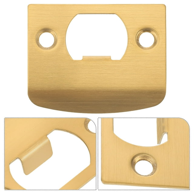 GETAJGHSD 2 Pcs Plaques de Frappe Résistantes à la Corrosion pour Portes Extérieures Verrouillage Universel en Acier Inoxydable