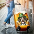 thumbnail image 3 of Best German Shorthaired Pointer Dad Proud Beer Lover Happy Oktoberfest Travel Luggage Cover GSP Lover Dog Gift Suitcase Dust Protective Decor - 02016, 3 of 5