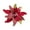 Wine, variant on CuiLiyq 1 Pcs Artificial Christmas Poinsettia Flowers, Glittering Cloth Material Simulation Flowers, Xmas Ornaments for Home Holiday Wedding Party Tree Wreath Decoration (White)