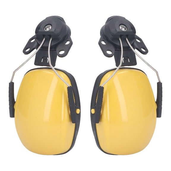 Helmet Ear Muff, 1 Pair Hard Hat Earmuff Noise Reduction  For Construction Site