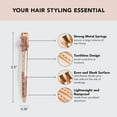 thumbnail image 3 of Kitsch Styling Hair Clip | Duck Bill Hair Styling Clips, 3.5 in length- 6pcs (Rose Gold), 3 of 13