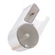 thumbnail image 4 of Portarrollos de papel higiénico de pared, caja de plástico para papel higiénico, soporte para secador de pelo para baño, 4 of 5