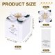 thumbnail image 2 of Cajas de Favor Uxcell (2.56"x2.56"x2.56", Blanco)(20 Set) Caja de Papel Cuadrada para Dulces con Tarjeta de Agradecimiento Blanca, Ideal para Bodas y Fiestas, 2 of 7