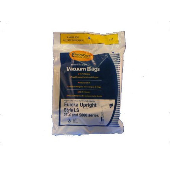 27 EnviroCare 27 Compatible with Eureka LS UPRIGHT VACUUM BAGS Vacuum Cleaner Bags