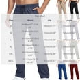 thumbnail image 2 of Guluxicc Men's Athletic Pants with Zipper Pockets Quick Dry Waterproof Breathable Long Straight Leg Trousers for Summer Outdoor Hiking Outfits, 2 of 4