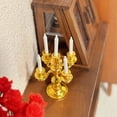 thumbnail image 5 of BKER Accessoires de Poupée Modèle de Scène Miniature Mini Support de Bougie Décoration Ornements, 5 of 5