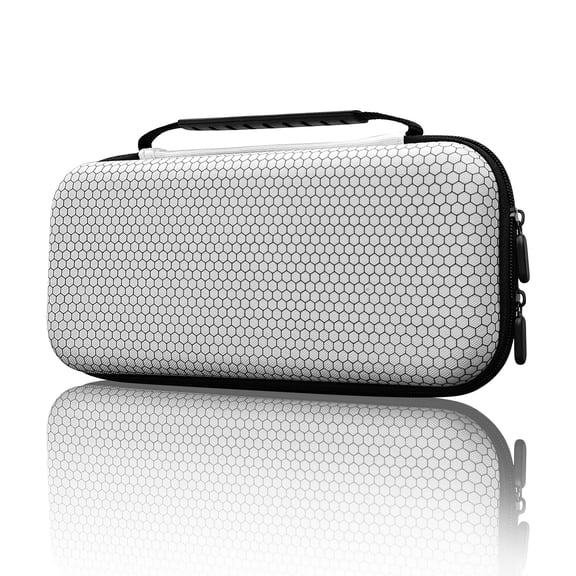 Switch 2 Carrying Case - Hard Shell Travel Case with Honeycomb Design, Protective Storage for Switch Console & Accessories