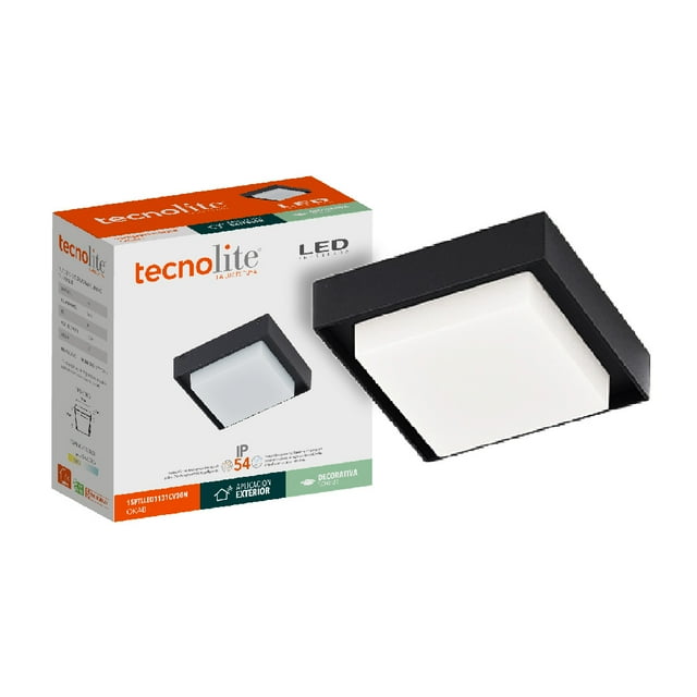 Lámpara Plafón LED de Sobreponer Luz Suave Cálida