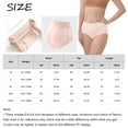 thumbnail image 3 of HKYNLAG Womens Cotton Underwear High Waist Full Coverage Briefs Soft Breathable Panties Stretch Underpants Sky Blue 2XL, 3 of 5