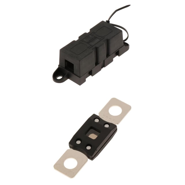 Retardo de Fusible Automático Mega Down-200A 32V + Portafusible Mega-300A para