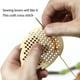 thumbnail image 4 of Llavero de madera hojas Artes de punto de cruz y manualidades Regalos para bolsa de mochila Purse Llavero Kits Plantillas Costura 10 Paquetes Speravity HA012694-00, 4 of 7