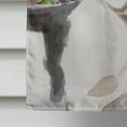 thumbnail image 4 of Black White French Bulldog Pine Cones House Flag, 4 of 4