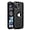 Black, variant on Classy Design Luxury Leather Phone Case for iPhone 13 Non-Slip Grip Full Body Ultra Slim Protective Case (2021,6.1”) (Red)