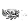 thumbnail image 2 of Nature's Transcending Treasure Feather Sterling Silver Ring-8, 2 of 7