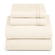 Nestl Ultra-soft Deep Pocket Bed Sheet Set Off White Split King