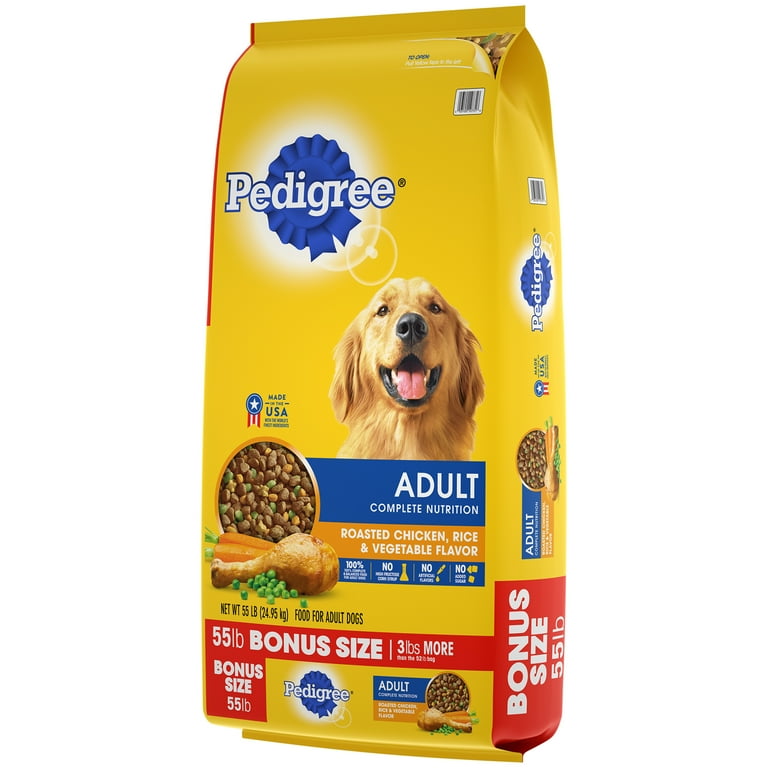 Pedigree complete nutrition adult cheap dry dog food roasted chicken