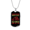 Military Chain (Gold), variant on Never Understimate Old Biker Dog Tag Necklace Stainless Steel 24" Chain Silver Tone or Gold Tone