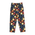 thumbnail image 4 of Daiia Colorful Astronomy Women's Sleep Pant with Pockets and Drawstring,Pajama Pants-X-Large, 4 of 9
