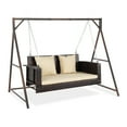thumbnail image 5 of UBesGoo Porch Swing Stand, Iron and PE Rattan, 5 of 9