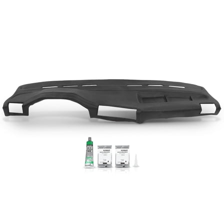 Dashboard Molded Dash Cap Cover Black TPE Fit For 1984-1990 BMW 3-Series E30