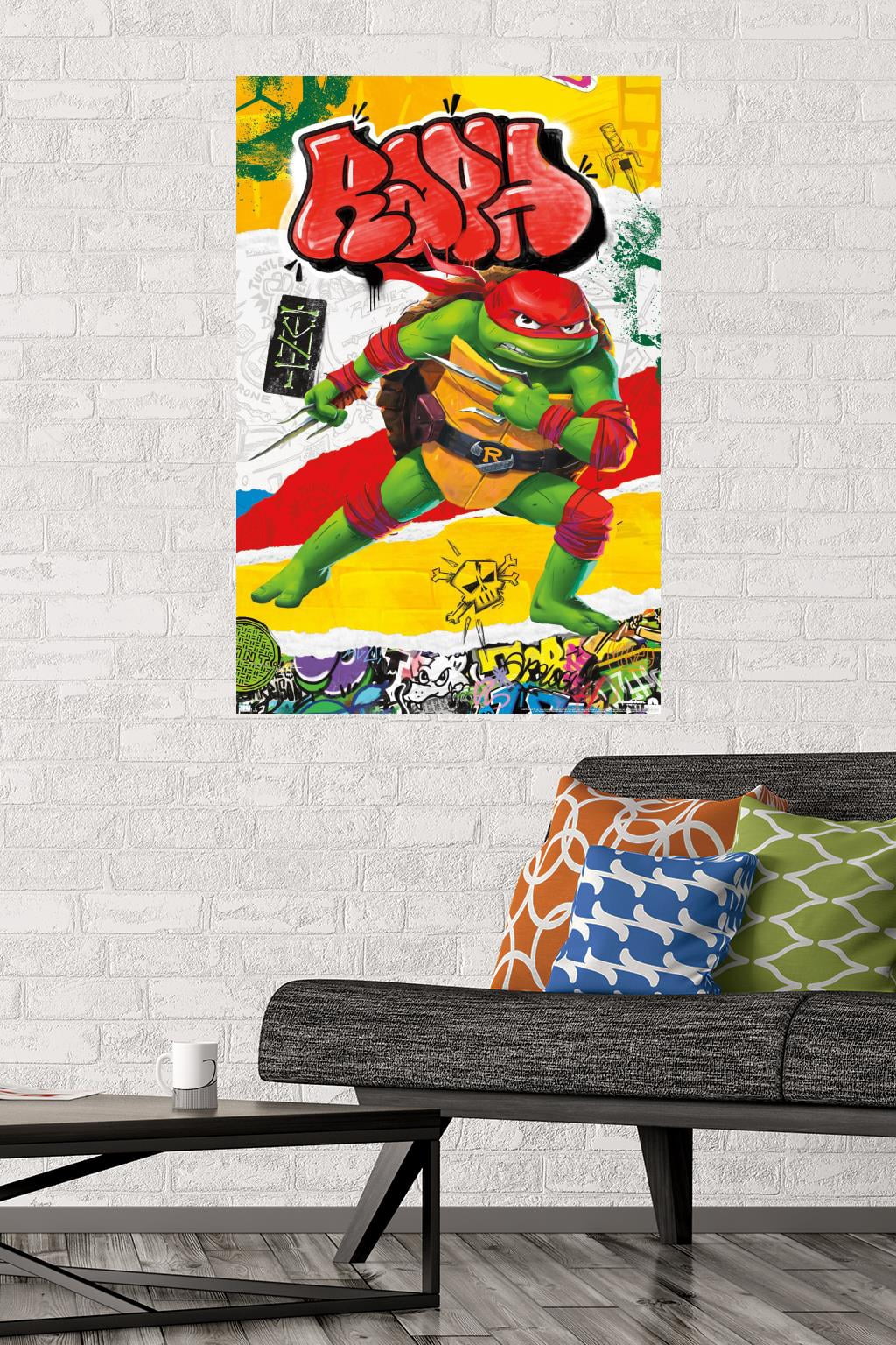 Teenage Mutant Ninja Turtles: Mutant Mayhem - Raphael Wall Poster, 22.375" x 34"
