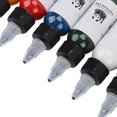 thumbnail image 3 of Juego de tinta de tatuaje de 30ml, 6 uds., azul, rojo, dorado, claro, verde, blanco, negro, fácil de colorear, pigmentos de tatuaje profesionales, 3 of 8