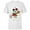 White, variant on Disney Vintage Minnie Mouse Retro Holiday - Short Sleeve T-Shirt for Kids - Customized-White