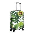thumbnail image 3 of Fotbe Watercolor Green Tropical Luggage Cover Protector,Suitcase Protector,Scratch and Dirt Resistant,Fits 18-32 Inch Luggage-Medium, 3 of 9