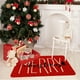 thumbnail image 4 of Felpudo Navideño Xihbxyly para Exteriores de Bienvenida para Puerta de Entrada, 4 of 6