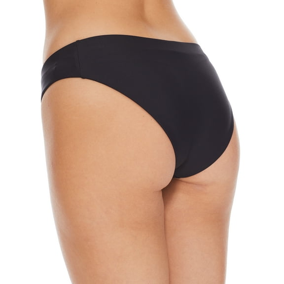 Swim Systems Womens Black Ellie Tab Side Bikini Bottom Style-B309-BLCK Swimsuit