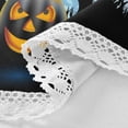 thumbnail image 4 of Coolnut 60" Halloween Pumpkin Outdoor Round Tablecloth, Waterproof Stain-Resistant Non-Slip Circular Tablecloth with Umbrella Hole and Zipper for Tabletop Backyard Party BBQ Decor, 4 of 7