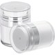 thumbnail image 3 of BRIGHTFUFU 2pcs frascos de crema dispensadores cosméticos frascos de muestra recargables botellas de bomba de plástico de vidrio 15 ml, 3 of 7
