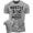 T-Shirt Heather Grey, variant on Gymish Hustle to Gain More Muscle T-Shirt – Motivational Weightlifting Shirt for Men, Funny Lifting Gym Tee, Men’s Workout Apparel