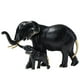 thumbnail image 1 of Estatua de elefante de resina, adornos de escritorio, estatua de animales, artesanía, decoración del hogar (C) Tmvgtek Libre de BPA, 1 of 6