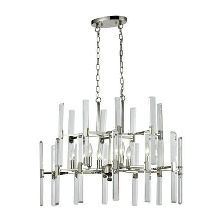 Elk Lighting Crystal Heights 33033 6 Light Chandelier Com Elk Lighting Crystal Heights 33033 6 Light Chandelier