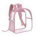 thumbnail image 1 of Feltree Transparent Backpack with Visible Student Backpack Function, Outdoor Backpack, Multi PVC Storage Bag, 1 of 6