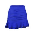 thumbnail image 2 of Hilor Women's Skirted Bikini Bottom High Waisted Swim Bottom Shirred Ruffle Swim Skirt, 2 of 6