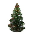thumbnail image 3 of Hmgxay Blue Sea Glass Christmas Tree, Unique Resin Holiday Figurine, Decorative Crushed Stone Tree for Tabletop, Handcrafted Christmas Gift Decoration(Blue), 3 of 5
