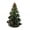 V, variant on 2.55 inch Mini Christmas Tree Tabletop Ornaments - Exquisite Resin Crafts Artificial Christmas Tree Decorations for Home and Office Table Centerpiece - Christmas Gift for Family and Friends