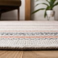 thumbnail image 4 of SAFAVIEH Montauk Spots Geometric Cotton Area Rug, Red/Beige, 3' x 5', 4 of 7